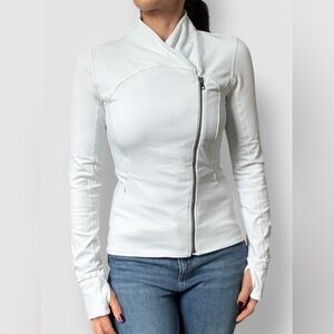 Lululemon Asymmetrical Precision Jacket size 8 White